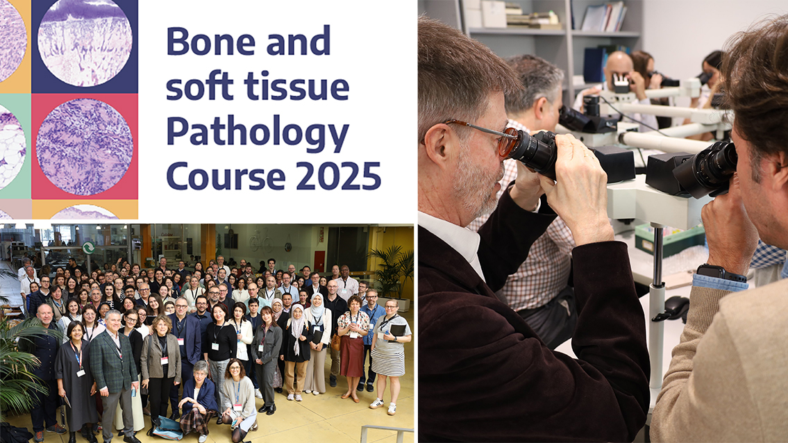 El Servei d’Anatomia Patològica impulsa el curs internacional Bone and Soft tissue pathology course El Servei d’Anatomia Patològica impulsa el curs internacional Bone and Soft tissue pathology course