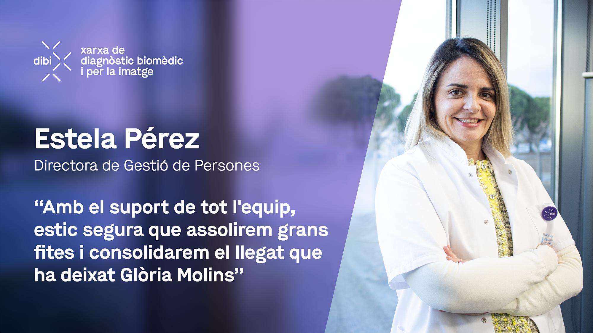 Estela Pérez, nova directora de Gestió de Persones