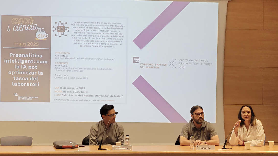 La intel·ligència artificial suma en l’optimització del procés preanalític als laboratoris La intel·ligència artificial suma en l’optimització del procés preanalític als laboratoris