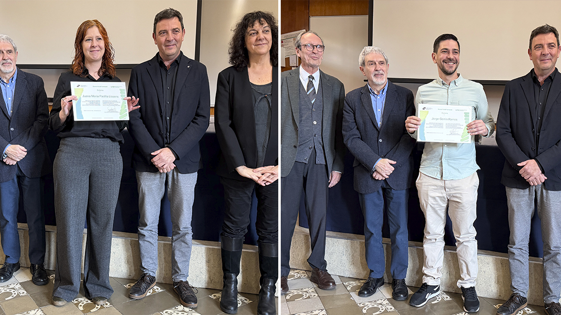 Màster Gestió sanitària Jorge Gorrín i Joana Padilla